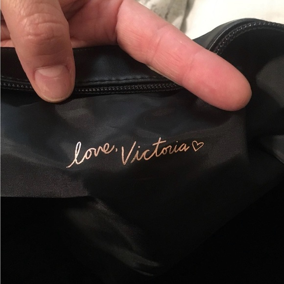 Victoria's Secret Black and Gold Tote - Picture 2 of 4